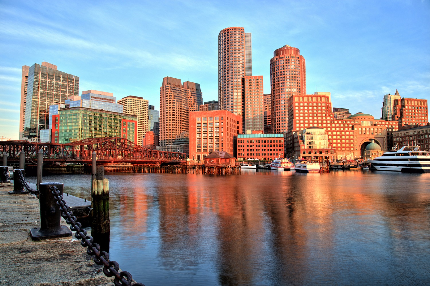 Boston Skyline - Virtual Tourism